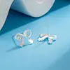 Aretes de Lazo de Estrella, Gama Alta Nicho 2025 Nuevos Pendientes Populares, Pendientes para Mujer, Dulces Elegantes y Versátiles