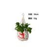 Fábrica atacado mão-tecido vaso de flores net bolso jardinagem criativa planta pendurada cesta transfronteiriça mão-tecida corda de algodão pendurado cesta