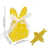 12/24/36 Piezas Caja de Papel Estilo Nuevo Transfronteriza Caja de Dulces con Orejas de Conejo Caja de Regalo para Niños Caja Mini de Pascua