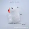 Pingente de Pelúcia Fofo em Formato de Coração Rosa Brinquedo de Pelúcia Desenho Animado Broche Chaveiro Pequeno Adorno Pendurado Boneca em Formato de Coração Decoração