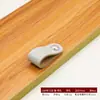 Manija de Cuero para Puerta de Gabinete de Muebles, Manija de Cuero para Maleta, Manija de Cajón de Gabinete, Manija de Gabinete de Cuero Marrón-Negro