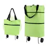 Carrito de compras plegable portátil, Carrito de compras, Carrito ligero con ruedas, Entrega exprés, Carrito de mano para el hogar, Remolque pequeño