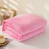 Fabricante Atacado Cor Sólida Flanela Manta de Presente Transfronteiriça Manta de Lã Lã Coral Quente Lençol Cobertura de Soneca