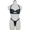 Roupa íntima de couro sexy para bondage adereços de bondage punk sexy boate bar KTV performance sutiã de couro atacado