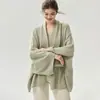 Nuevo Conjunto de Dos Piezas de Punto de Cachemira para Mujer, Estilo Francés, Cárdigan Holgado y Camisola, Otoño 2026