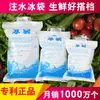 Bolsas de Hielo Rellenas de Agua para Entrega Express por Sf Express, Específicamente para Mariscos Frescos y Productos Acuáticos, Bolsas de Hielo Desechables para Refrigeración
