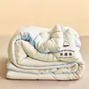 Colcha de algodón de Xinjiang, colcha de invierno, colcha de algodón, colcha refrescante de verano, colcha para aire acondicionado, lavable a máquina, tamaño individual y doble, relleno de algodón, adecuada para todas las estaciones