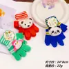 Luvas de Inverno Quentes para Crianças Meninos, Design de Desenho Animado, Luvas Fofas para Bebês Meninos e Meninas, Dois Dedos Expostos, Atacado