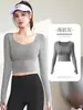 Roupas de Yoga Femininas Tops Estilo Verão 2026 Pilates Treinamento Profissional Corrida Fitness Conjunto Esportivo Manga Longa