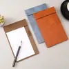 Portapapeles de Escritura A5 de Cuero de Alta Gama para Hotel con Hebilla Magnética Carpeta con Bloc de Cuero Tablero para Firmar Documentos con Impresión de Logo Disponible