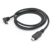 Cable de Datos y Carga Rápida USB cm Pd Tipo-C Codo de 90 Grados Doble Macho Cable de Carga 60W Personalizado