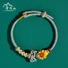 A Pulseira do Festival do Barco-Dragão Ganhou o Primeiro Prêmio, a Pulseira Girassol com Nó Wenchang, e a Pulseira é um Presente para Passar nos Exames de Admissão ao Ensino Médio e à Faculdade