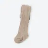 Suministro exclusivo transfronterizo para medias infantiles, temporada de primavera y otoño, pantalones interiores para niñas, pantalones calcetín para bebé, medias de rayas verticales de alta elasticidad Clase A