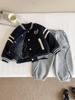 Nausicaä del Valle del Viento 2025 Invierno Nueva Ropa Infantil Estilo Coreano Viento de Academia Chaqueta Gruesa Chaqueta de Béisbol Acolchada para Niños