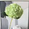 Hortensia Artificial 3D Salón de Bodas Decoración del Hogar Flores Falsas Arreglo Floral para Exteriores Paisajismo Flores de Hortensia