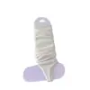 Calcetines tobilleros de doble costura, calcetines con volantes, calcetines largos de rayas verticales estilo coreano para otoño e invierno, calcetines blancos para pantorrilla que estilizan la pierna