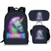 Mochila Anime de Dibujos Animados de Venta Caliente Transfronteriza Impresa Mochila Escolar Set de Tres Piezas Mochila Escolar para Estudiantes Bolso de Hombro Estuche para Lápices Envío Directo