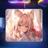 Alfombrilla de ratón de oficina de tamaño mediano, aspecto de alta calidad y suave, modelo para eSports, engrosada y resistente a las manchas, fabricada según planos para juegos, fabricada según planos
