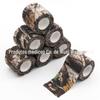 Waimede Cross Border Factory Bandagem autoadesiva para dedos Bandagem elástica de camuflagem de tatuagem não tecida Bandagem autoadesiva