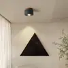 Luz de Corredor, Luz de Teto, Pedra Buraco Negro Amarelo, Estilo Japonês Vintage Wabi-Sabi Retrô Personalidade Casa de Hóspedes Villa Corredor Varanda Luz