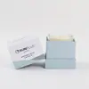 Caixa de Presente Aromaterapia Impressa com Tampa Superior e Inferior, Feita de Papel Kraft com Estampagem Dourada, Embalagem Requintada para Creme para Mãos e Cosméticos