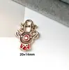 142 Colgantes de Navidad Colgantes de Aleación con Gota de Aceite Accesorios para Joyería DIY Colgante de Papá Noel Muñeco de Nieve Campana