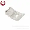 Máquina de coser doméstica pie prensatelas para tatuaje de satén pie prensatelas para tatuaje de satén de doble pasador pie prensatelas de plástico para tatuaje de satén 820815002