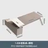 Escritorio de Oficina Simple Moderno para Jefe Combinación de Escritorio y Silla de Oficina Escritorio Ejecutivo para una Persona Escritorio para Supervisor Líder Gerente de Computación