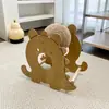 Placa arranhadora para gatos, bola arranhadora para gatos, afiador de garras para gatos, corda de sisal enrolada à mão, arranhador para gatos, brinquedo arranhador resistente para gatos