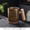 Caneca de Café de Grés Transfronteiriça da Amazon Personalizada para Latte Art Caneca de Cerâmica de Grande Capacidade Copo de Água Personalizado Xícara de Chá Atacado