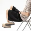 Pantalones Casuales Estilo Retro Americano Old Money para Hombre, Pantalones Rectos Finos de Imitación Lino para Verano, Pantalones de Cinco Puntos de Pierna Ancha con Retazos de Moda