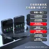 Em Estoque, Entrega Rápida, Microfone de Lapela Quadrado com Clipe e Redução Inteligente de Ruído, Omnidirecional, Microfone Integrado para Múltiplos Dispositivos