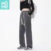 Nuevos jeans asiáticos del sudeste para mujer para comercio electrónico transfronterizo, ropa urbana casual de corte holgado, pantalones largos versátiles para ir al trabajo, al por mayor en stock, modernos