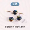 Cuentas de Resina Coloridas Estilo Vintage en Forma de Barril Accesorios para Joyería DIY Pulsera Collar Cuentas Espaciadoras Cuentas de Imitación Ojo de Gato