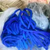 Manta de Lã Grossa Transfronteiriça Ohhio Algodão com Enchimento DIY Fio para Tricô à Mão Lavável à Máquina Tira de Tecido Super Grossa Poliéster