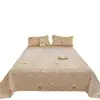 Sábana de Algodón Crudo Grueso Espeso Pieza Única para Uso Doméstico, Doble, Lavable a Máquina, Sábana de Tres Piezas Agradable para la Piel para Dormitorio de Estudiantes