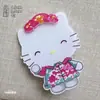 Jaqueta Criativa de Flor Desenho Animado Presilha de Cabelo Gatinho Presilha Fofa Doce para Mecha da Testa Presilha de Cabelo de Acrílico Acessório de Cabelo para Mulheres