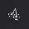 Acessórios de brinco DIY da moda resina transparente invisível acupuntura auricular furo da orelha não é fácil de alergia fábrica de brincos atacado