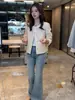 Chaqueta Elegante Estilo Chanel de Alta Gama Delgada para Primavera 2026 para Mujer, Top Corto Popular de Venta Caliente de Este Año para Figuras Pequeñas