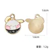 Colgantes de esmalte de la linda serie Sanrio oso de dibujos animados, My Melody, perro Pacha accesorio DIY colgantes pequeños