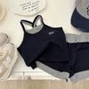 Conjunto de Verano para Niñas 2026 Nuevo Elegante Top sin Mangas y Shorts Conjunto de Dos Piezas para Niños