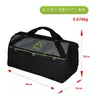 Bolsa de herramientas de gran capacidad con tiras reflectantes, bolsa simple y portátil de tela Oxford para electricista, bolsa de almacenamiento impermeable y resistente al desgaste para herramientas de reparación