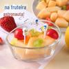 Gao Yan Garfo de Frutas Astronauta Ninja Gato Branco Dedo Gato da Sorte Elefante Fofo Mini Sinal de Bento Animal