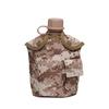 Atacado do Fabricante Garrafa de Água para Exterior Camuflada Esportiva Treinamento Militar Combate Portátil ao Ar Livre Transversal Grande Capacidade
