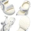 Sandalias para Mujer, Verano Suela Suave, No Cansan, Nuevo Estilo Deportivas y de Ocio Sandalias de Suela Gruesa para Mujer con Cierres de Velcro para Mujer