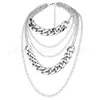 Collar de Dólar Europeo y Americano, Colgante de Dólar Incrustado de Diamantes, Collar de Aleación de Dólar Hip-Hop Moderno Europeo y Americano, Set de Hip-Hop
