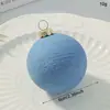 Nuevo Set de Decoración para Árbol de Navidad, Exquisito Set Mate Macarrón Escarchado, Adornos de Bolas de Navidad
