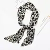 [Fita Curta de Leopardo] Chic Coreano Pequena Fita Lenço Decorativo Casual Gravata Alça de Bolsa Lenço Lenço Feminino