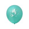 Decoración de Fiesta de Sirena Transfronteriza Globo Tema Océano Arreglo de Cumpleaños Suministros Globo de Sirena de Burbujas Verde