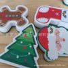 Esponja para Lavar Platos Navideña con Diseño de Muñeco de Nieve, Tela No Tejida Engrosada de Tres Capas con Patrones Impresos, Esponja Compuesta con Forma de Dibujo Animado